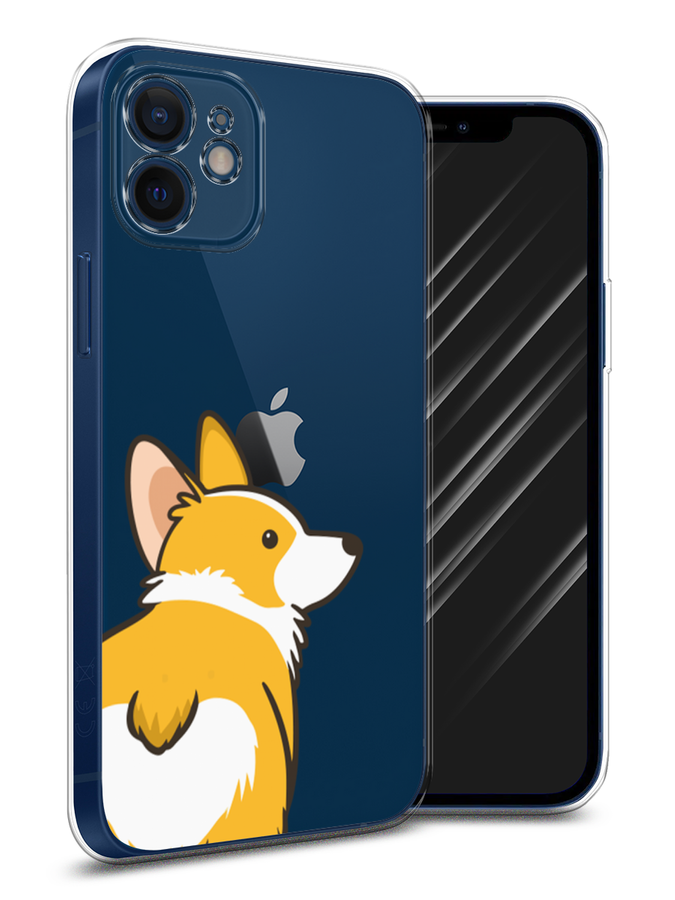 

Чехол Awog на Apple iPhone 12 mini / Айфон 12 mini "Корги следуй за мной", Разноцветный, 12650-2