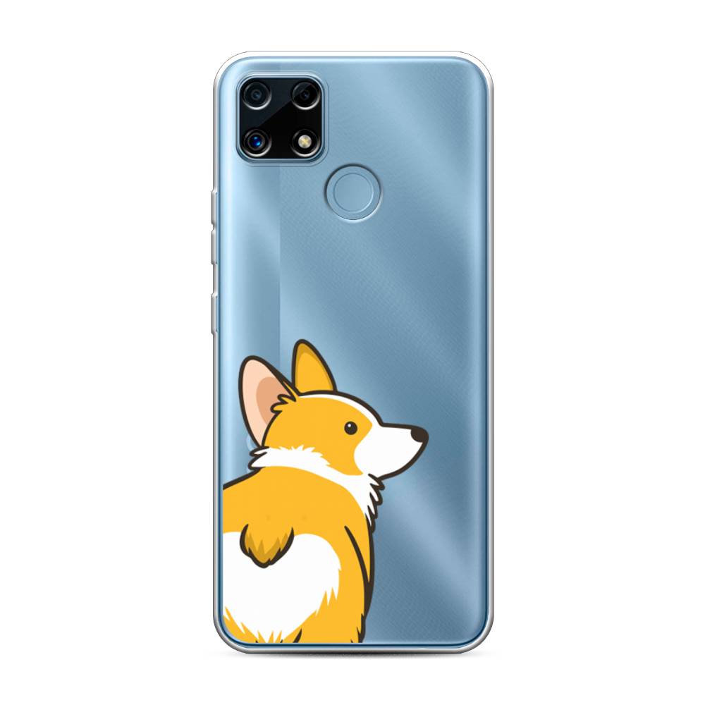 

Чехол Awog на Realme C25 "Корги следуй за мной", Разноцветный, 256950-2