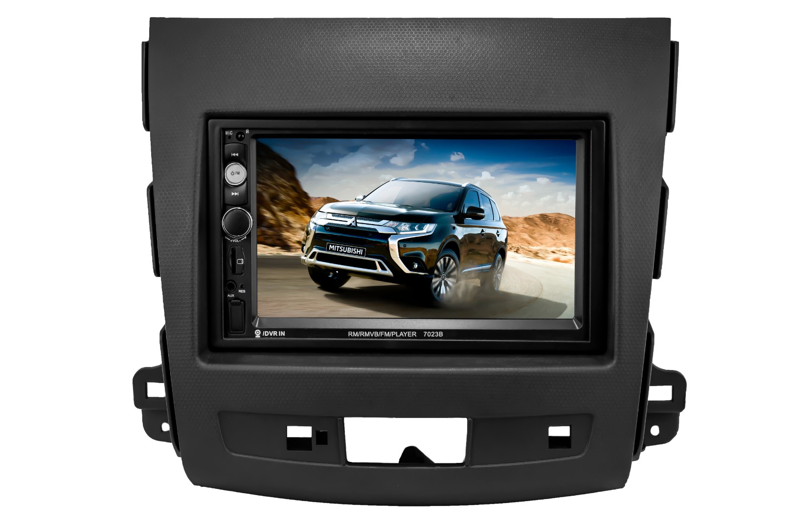 фото Штатная магнитола на mitsubishi outlander 2006-2012 (usb, aux) - dolmax m-7w-2d