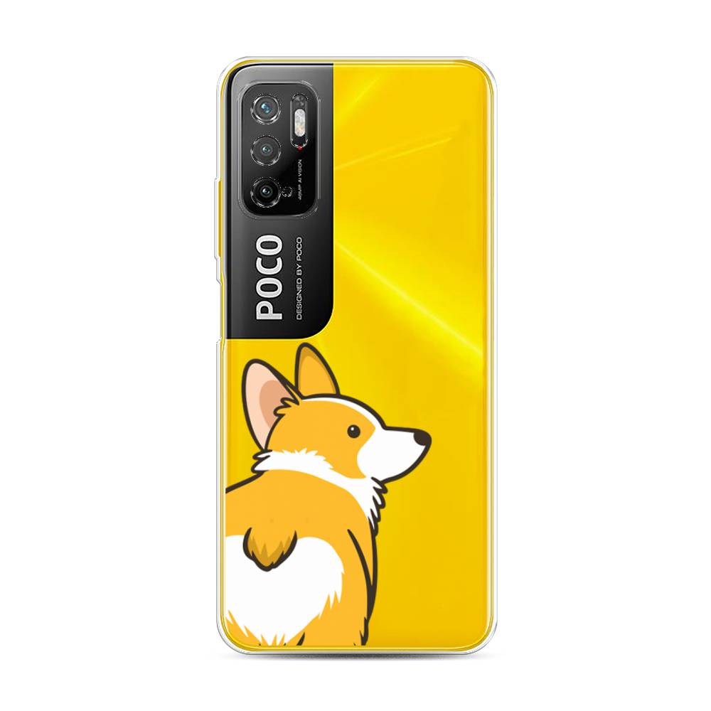 

Чехол Awog на Poco M3 Pro "Корги следуй за мной", Разноцветный, 311050-2