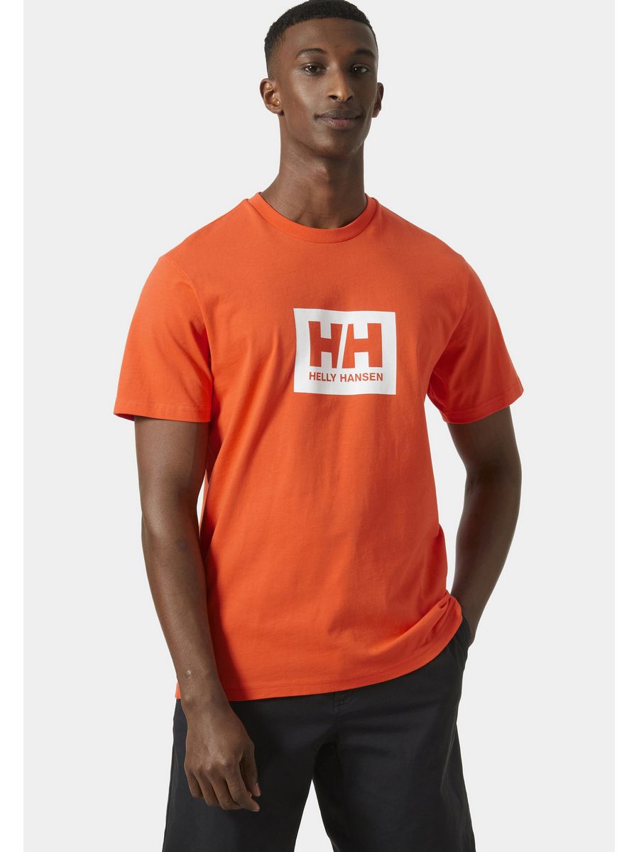 

Футболка мужская Helly Hansen HE642D011 оранжевая M, Оранжевый, HE642D011