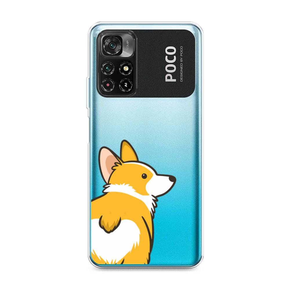 

Чехол Awog на Poco M4 Pro 5G "Корги следуй за мной", Разноцветный, 311850-2