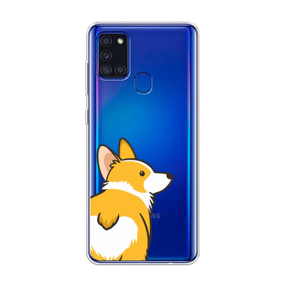 

Чехол Awog на Samsung Galaxy A21s / Самсунг A21s "Корги следуй за мной", Разноцветный, 2100250-2
