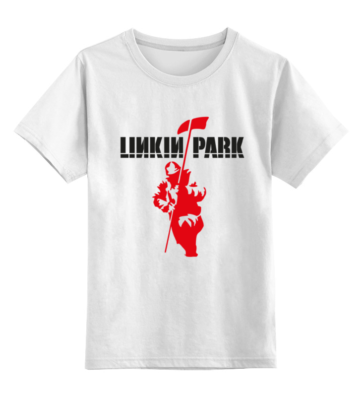 

Футболка детская Printio Linkin park цв. белый р. 104, Linkin park