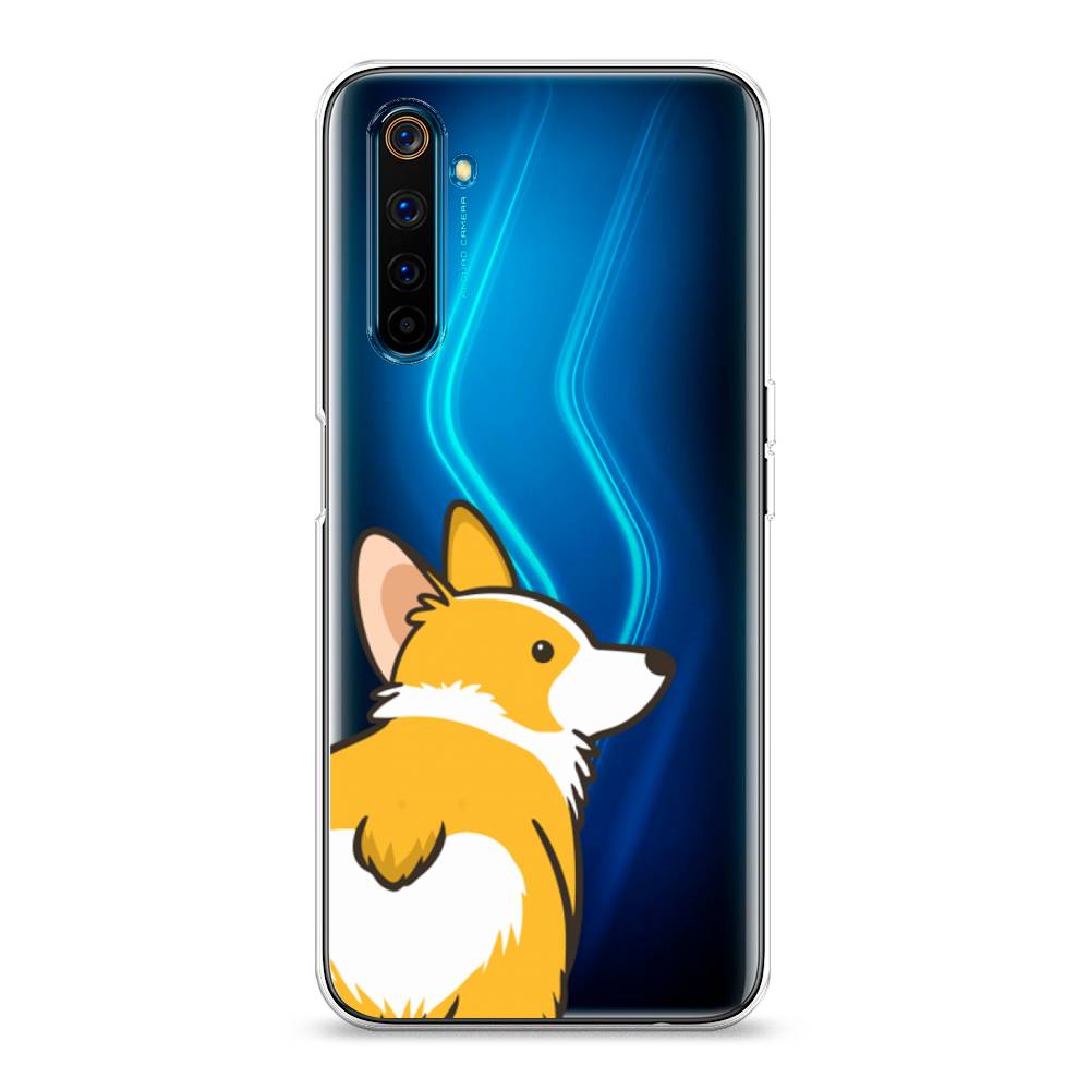 

Чехол Awog на Realme 6 Pro "Корги следуй за мной", Разноцветный, 252850-2