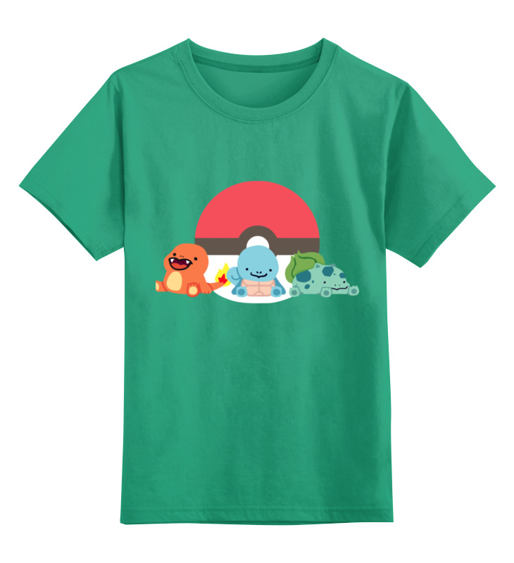 

Футболка детская Printio Покемон (pokemon) цв. черный р. 104, Покемон (pokemon)