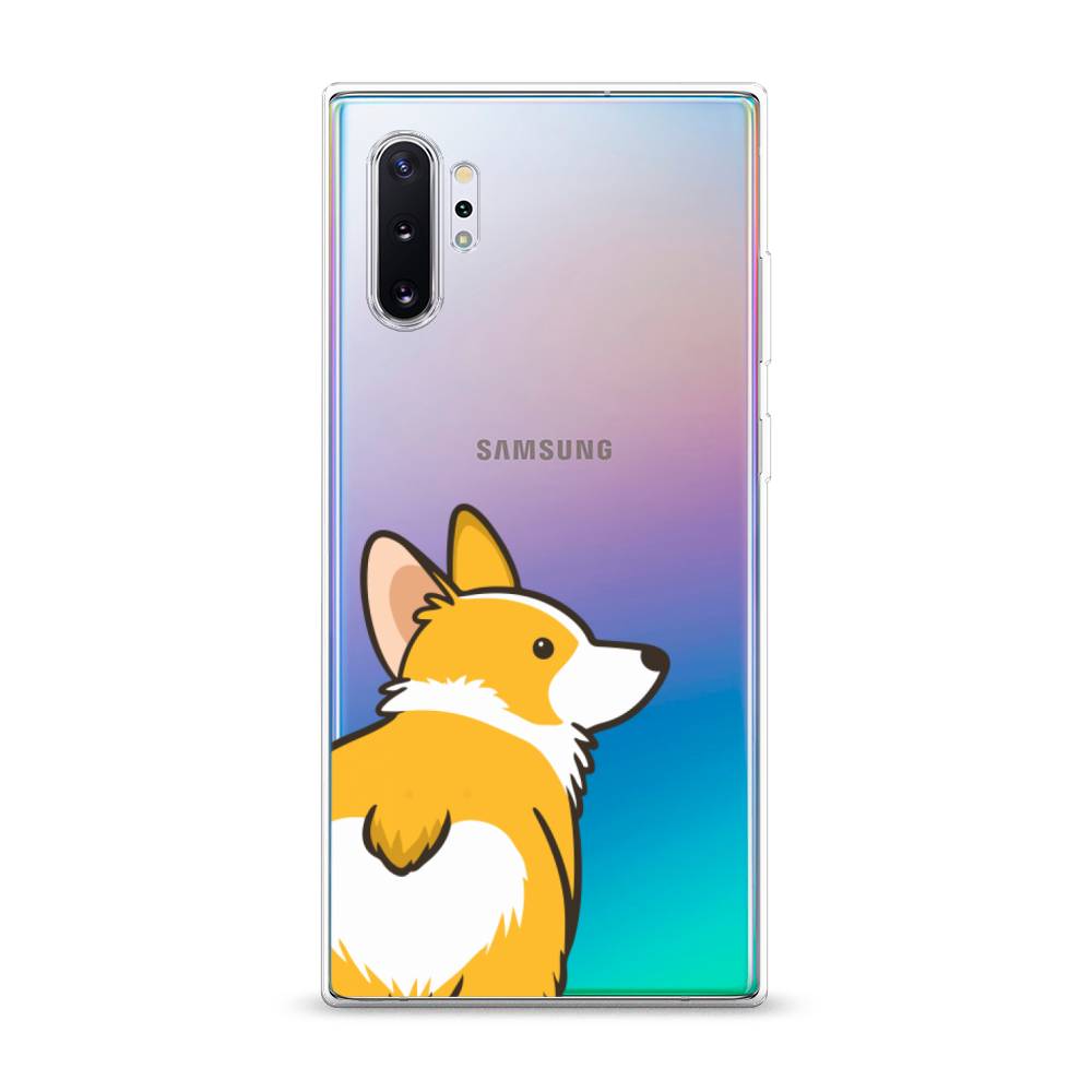 

Чехол Awog на Samsung Galaxy Note 10 + "Корги следуй за мной", Разноцветный, 28550-2