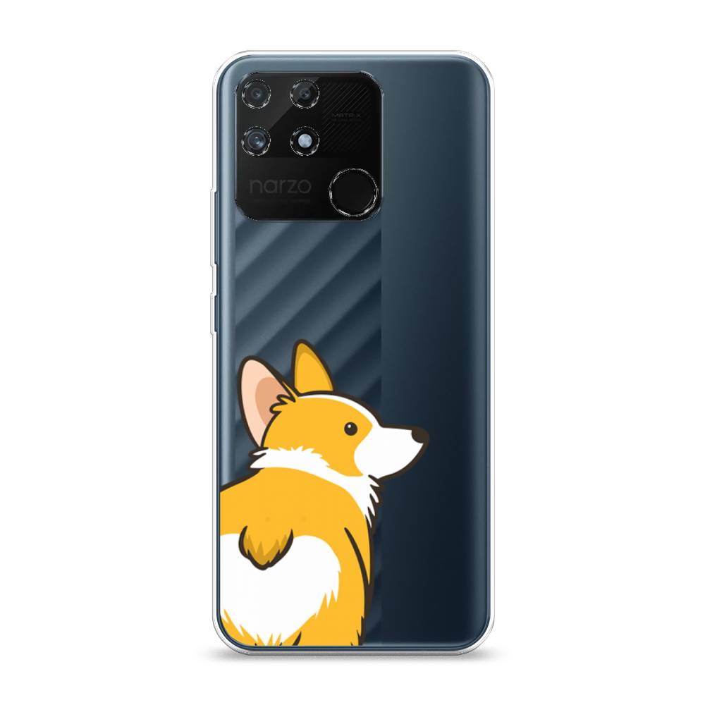 

Чехол Awog на Realme Narzo 50A "Корги следуй за мной", Разноцветный, 258450-2