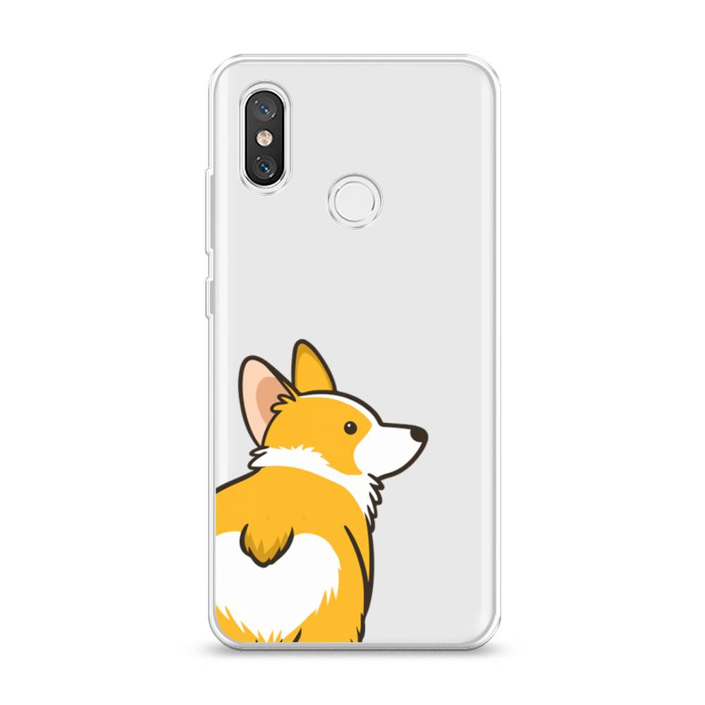

Чехол Awog на Xiaomi Mi 8 "Корги следуй за мной", Разноцветный, 33550-2
