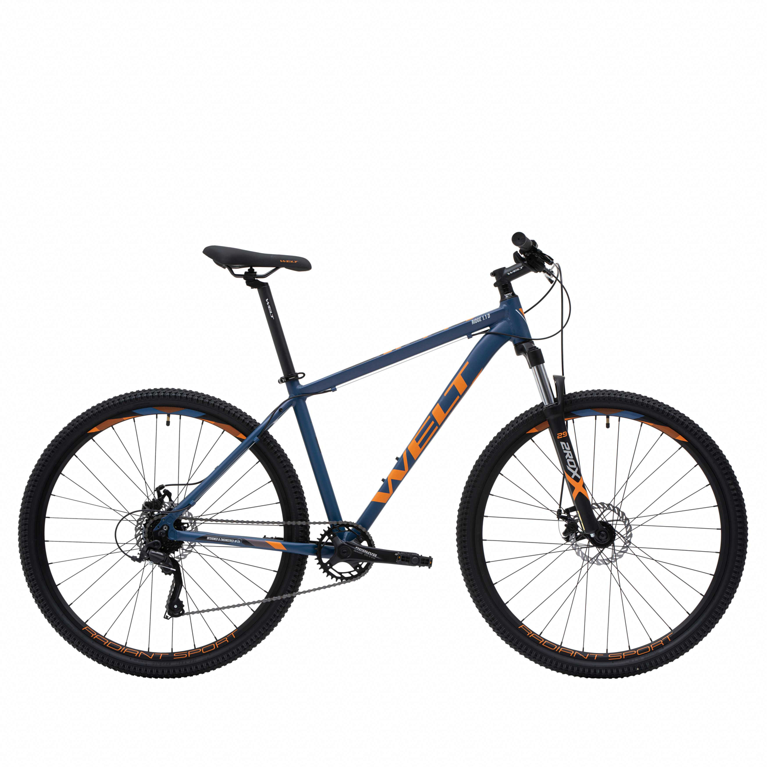 

Велосипед Welt Ridge 1.1 D 29" 2024 20" dark blue, Синий