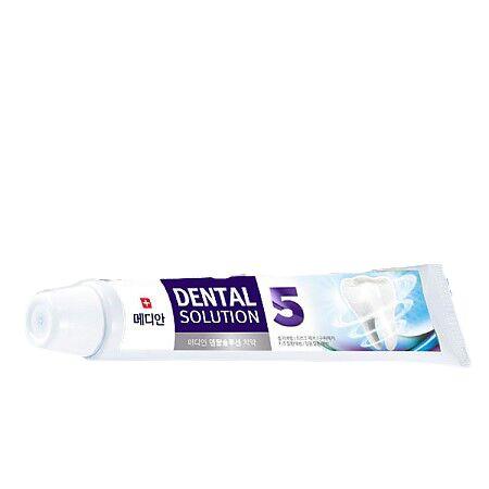 Зубная паста Median Dental Solution+ твердые частицы 60ps зубная паста путешествия устные полость пятно удаление десен уход отбеливание ротовой промывки