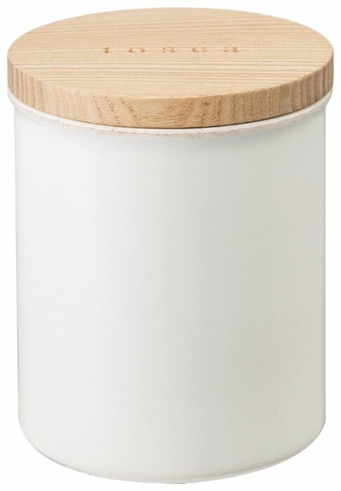

Емкость для хранения с крышкой TOSCA Yamazaki 3425, Белый, Yamazaki Tosca Ceramic Canister