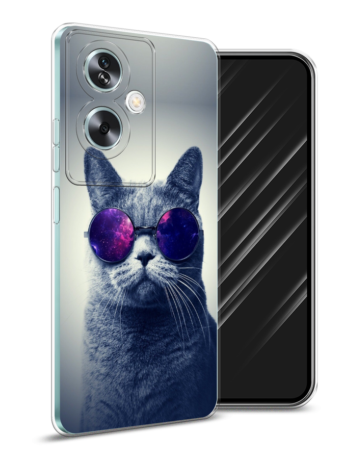 

Чехол Awog на Oppo A79 5G "Космический кот", Бордовый, 2515650-1