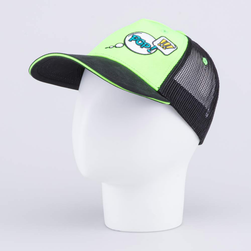 Бейсболка детская Котофей 07711782-40 цв. черный р.48-50