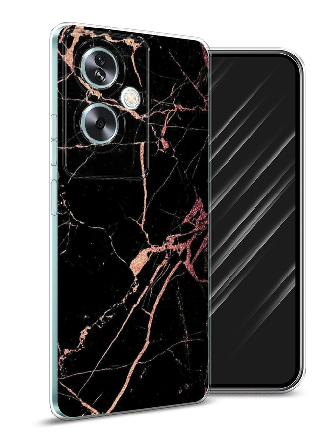 

Чехол Awog на Oppo A79 5G "Мрамор розовое золото", Черный;розовый, 2515650-1