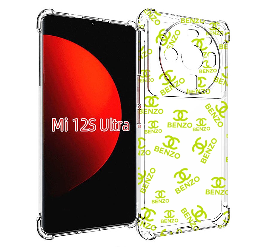 

Чехол MyPads Белый-Бензо для Xiaomi 12S Ultra, Прозрачный, Tocco