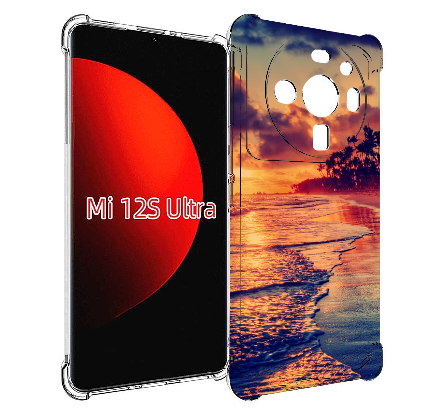 

Чехол MyPads Берег для Xiaomi 12S Ultra, Прозрачный, Tocco