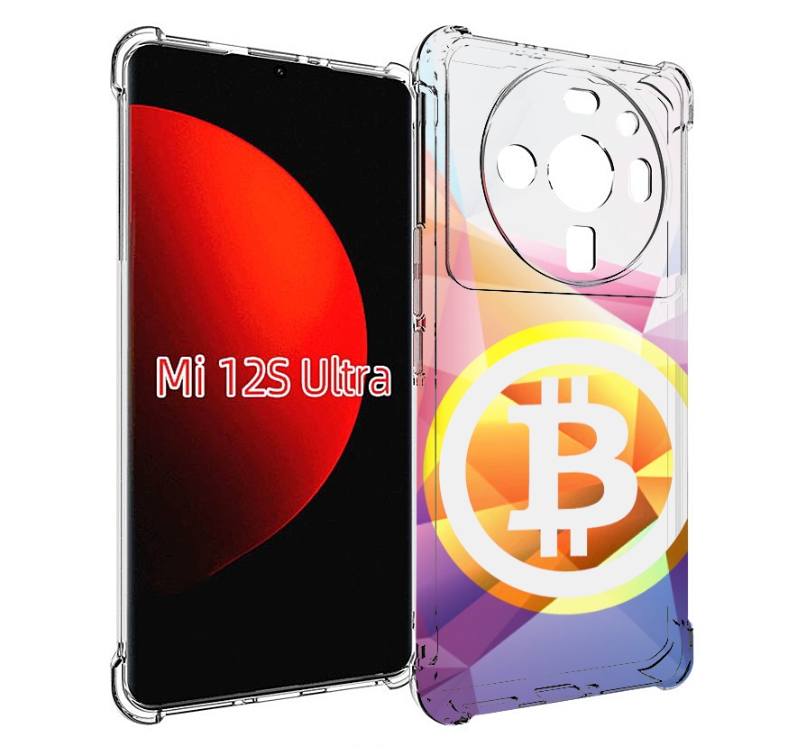 

Чехол MyPads Биткоин для Xiaomi 12S Ultra, Прозрачный, Tocco