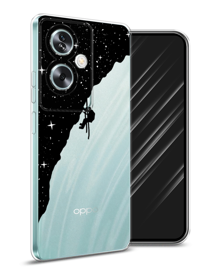 

Чехол Awog на Oppo A79 5G "Скалолаз в космосе", Черный;белый;бежевый, 2515650-1