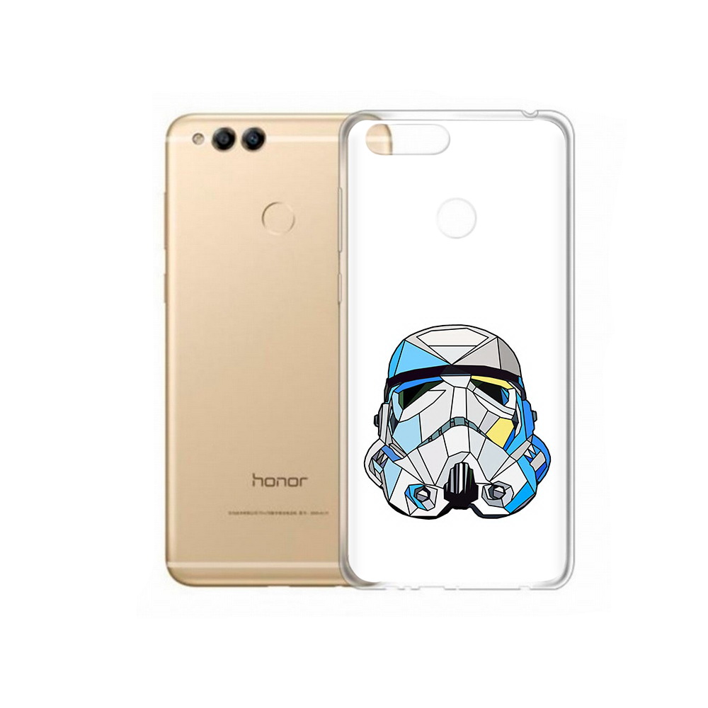 

Чехол MyPads Tocco для Huawei 7X star wars дарт вейдер (PT94112.65.22), Прозрачный, Tocco