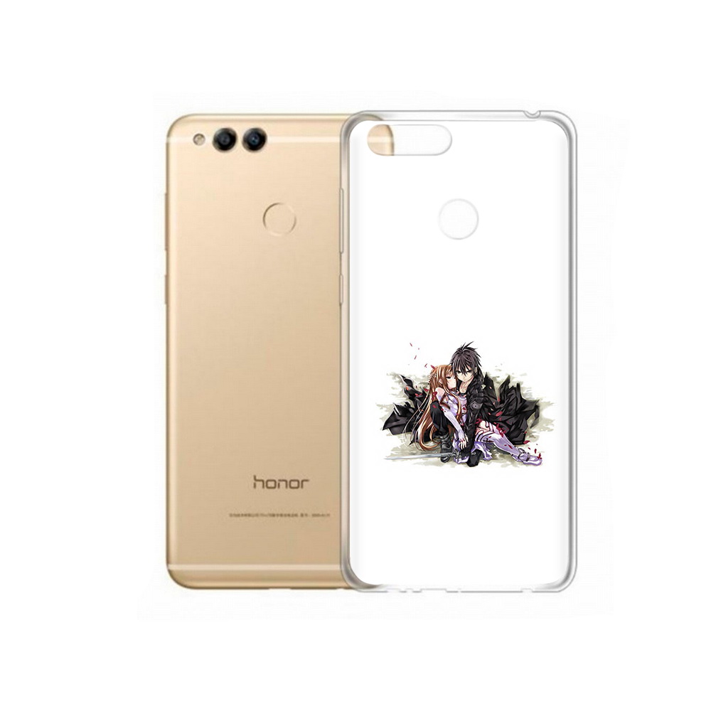 

Чехол MyPads Tocco для Huawei 7X аниме асуна (PT94112.65.222), Прозрачный, Tocco
