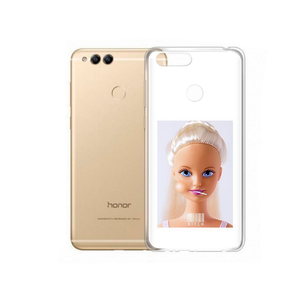 

Чехол MyPads Tocco для Huawei 7X барби (PT94112.65.226), Прозрачный, Tocco