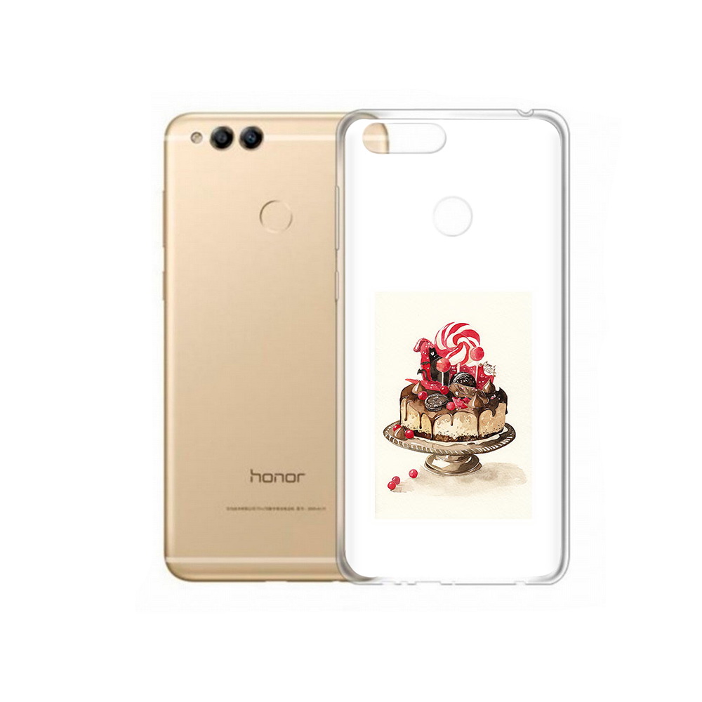 Чехол MyPads Tocco для Huawei 7X вкусный торт (PT94112.65.262)