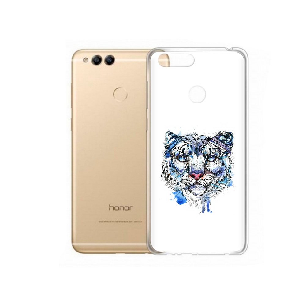 

Чехол MyPads Tocco для Huawei 7X водяной тигр (PT94112.65.263), Прозрачный, Tocco