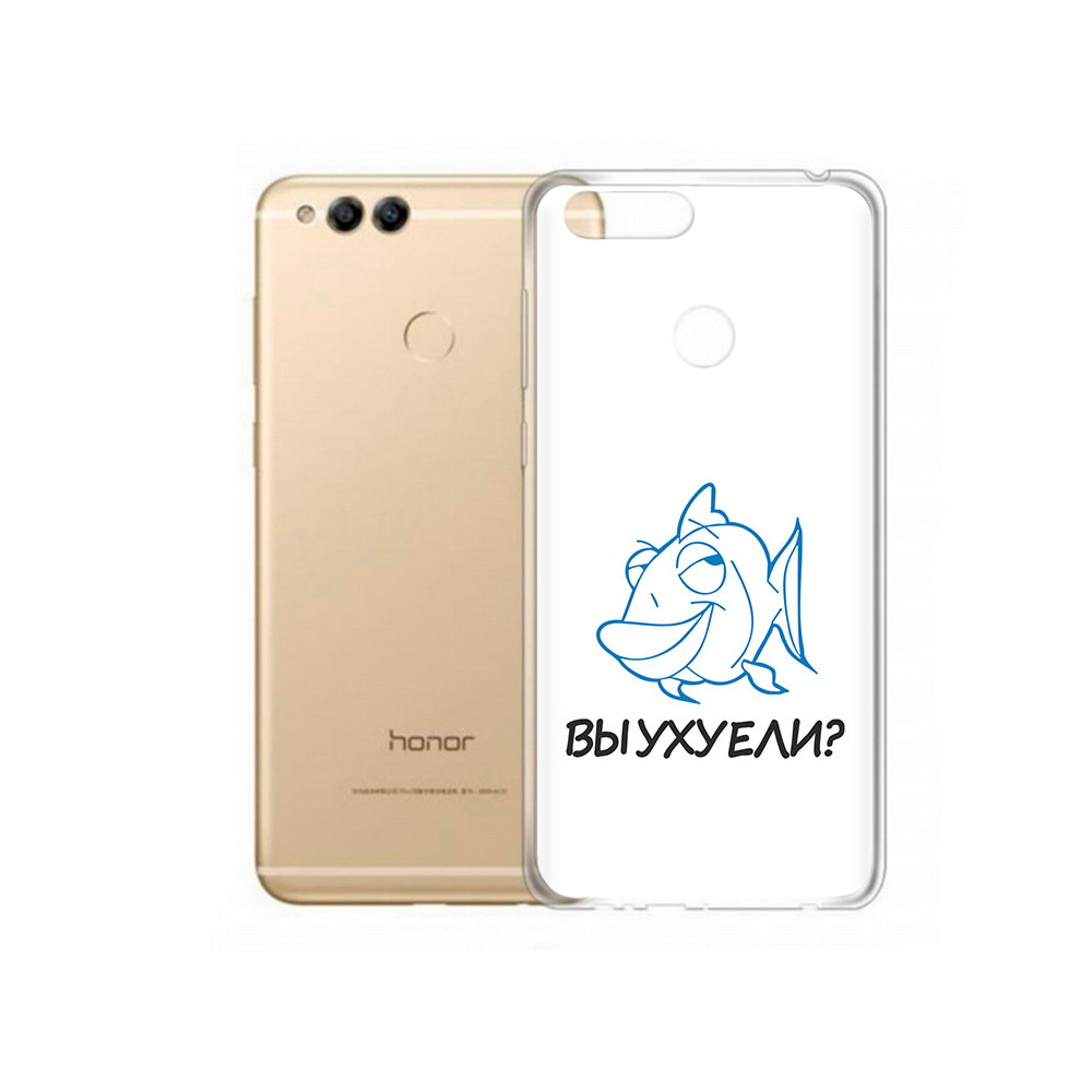 

Чехол MyPads Tocco для Huawei 7X вы ухуели (PT94112.65.282), Прозрачный, Tocco