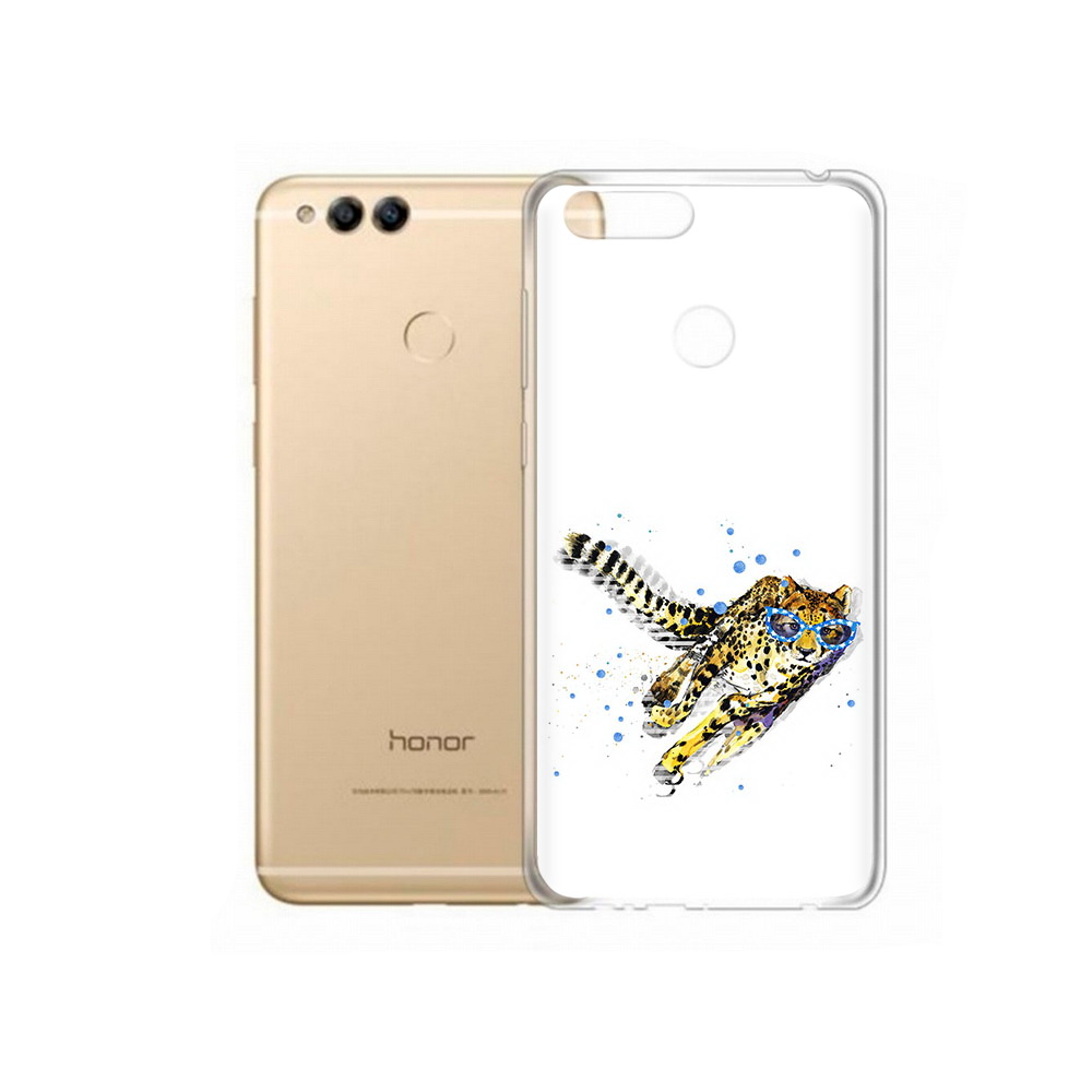 

Чехол MyPads Tocco для Huawei 7X гепард в очках (PT94112.65.287), Прозрачный, Tocco