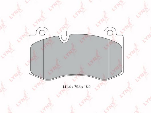 

Тормозные колодки LYNXauto дисковые BD5349