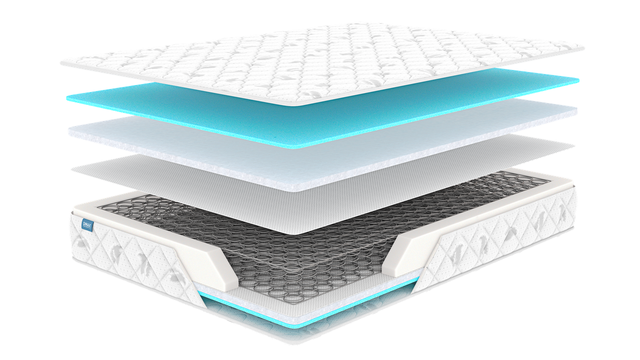 

Матрас Dimax Оптима Струтто 180х200, Белый;серый, Струтто