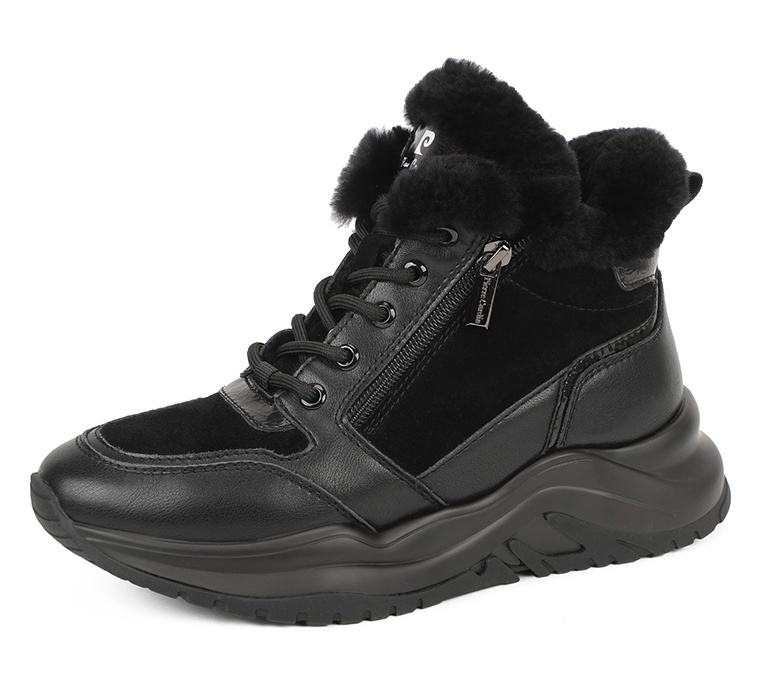 

Ботинки женские Pierre Cardin JX24AW-111 черные 40 RU, Черный, JX24AW-111