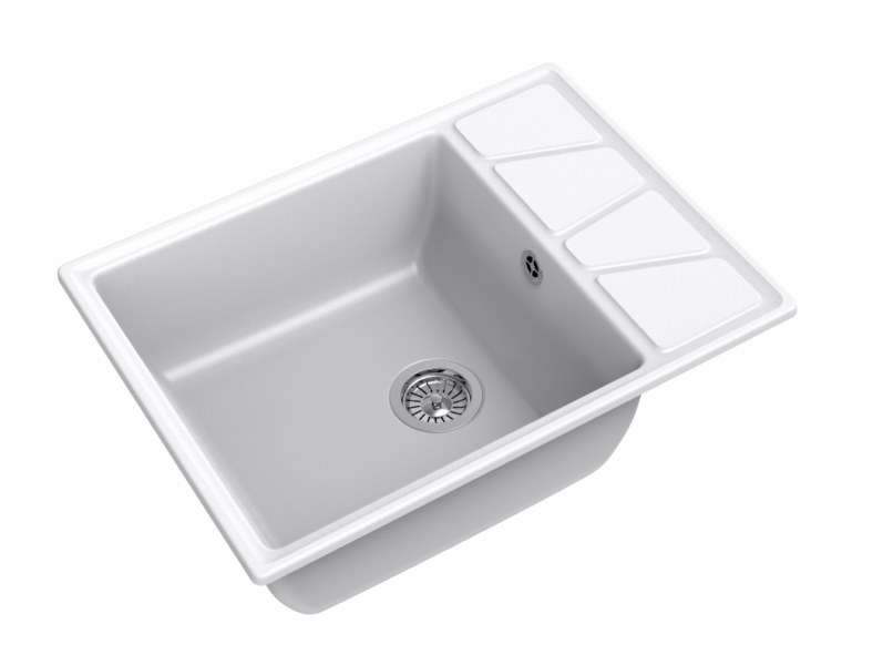 

Мойка GranFest GF-V-680 L иней, Белый, Vertex GF-V-680 L