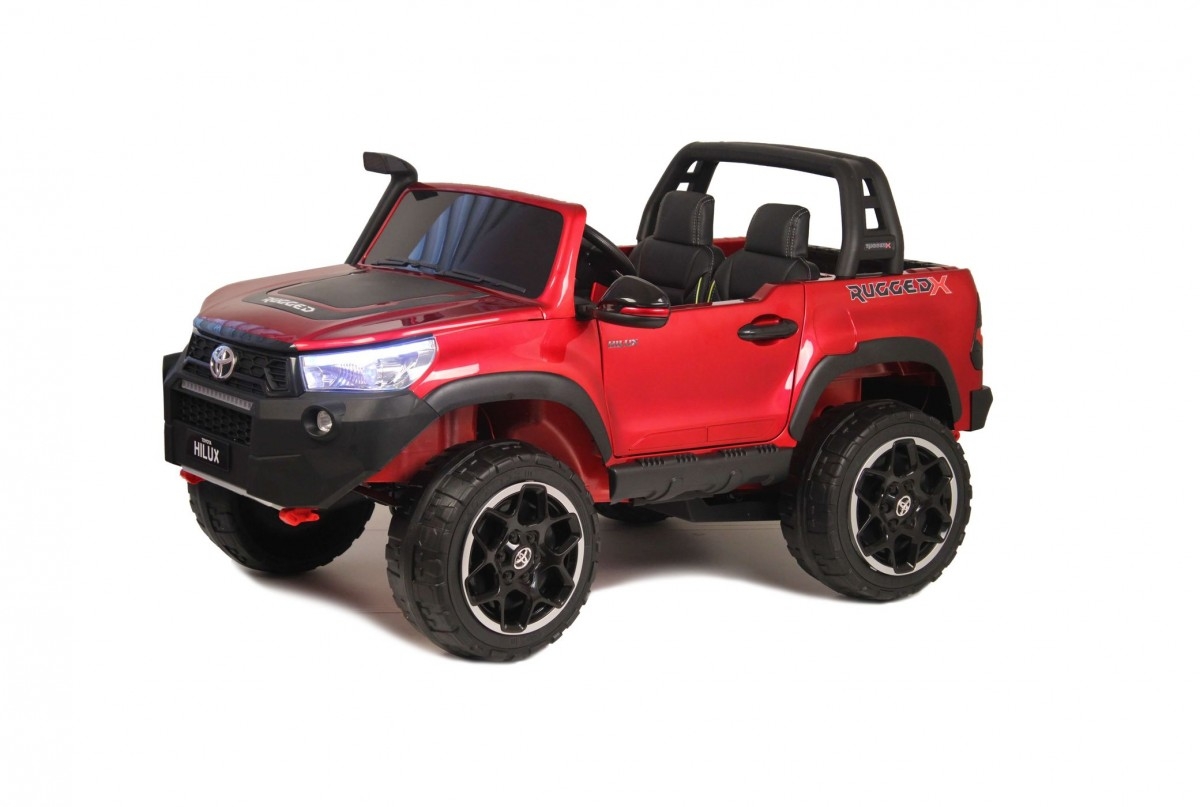 

Электромобиль RIVERTOYS Toyota Hilux DK-HL850 вишневый глянец, Красный, TOYOTA-HILUX-DK-HL850-CHERRY-GLANEC