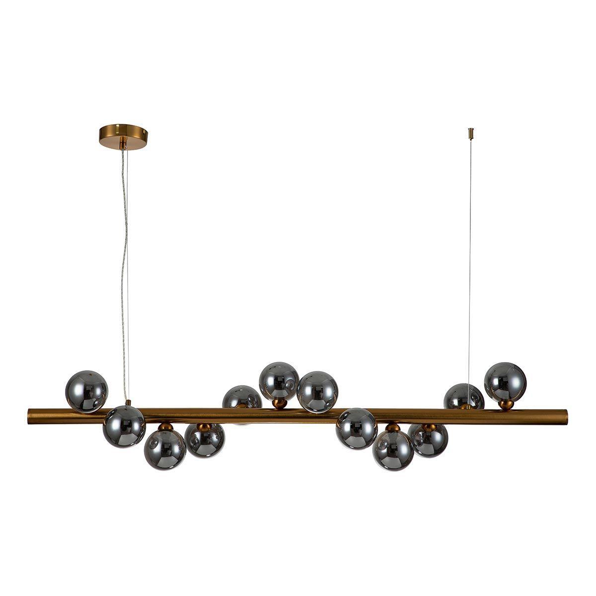

Подвесная люстра Indigo Onda 11006/12P Brass V000117, Onda