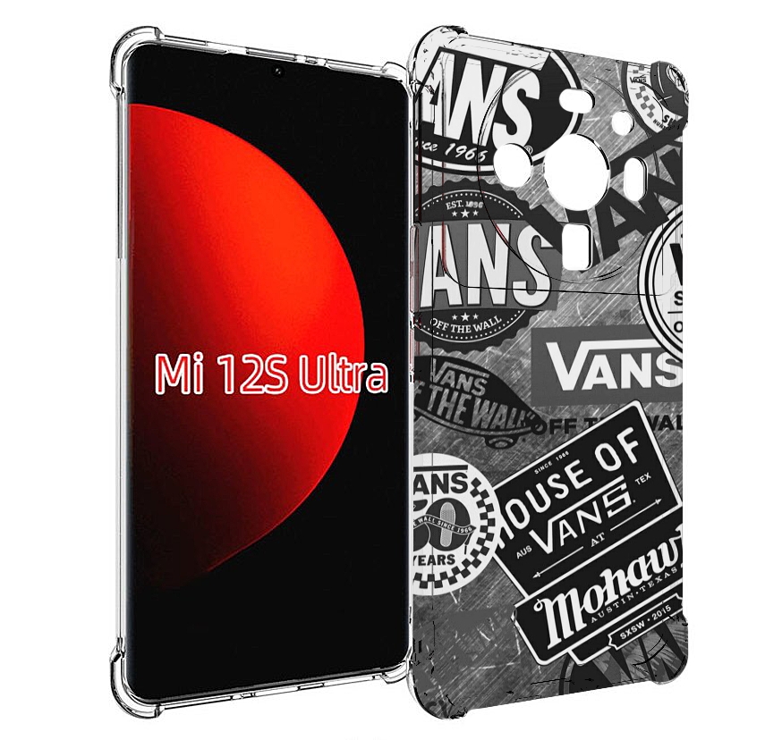 

Чехол MyPads Ванс-постер для Xiaomi 12S Ultra, Прозрачный, Tocco
