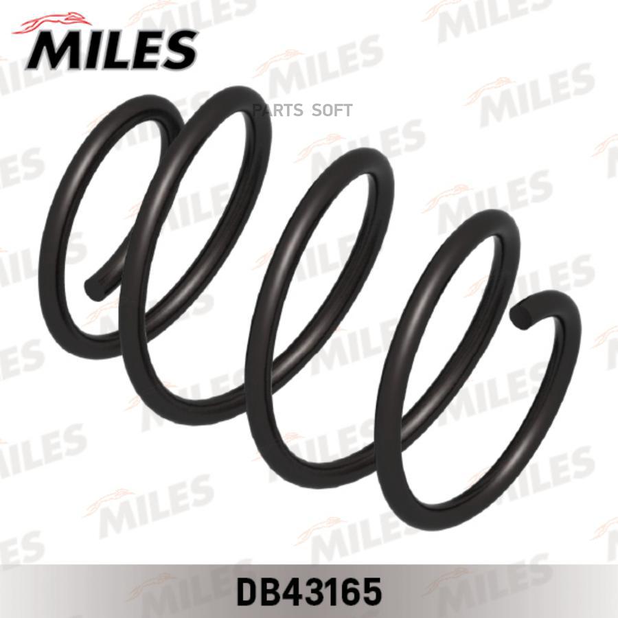 

MILES DB43165 Пружина подвески BMW 5(E60/E61) 520/520D/523/525/530 03- передняя 2шт