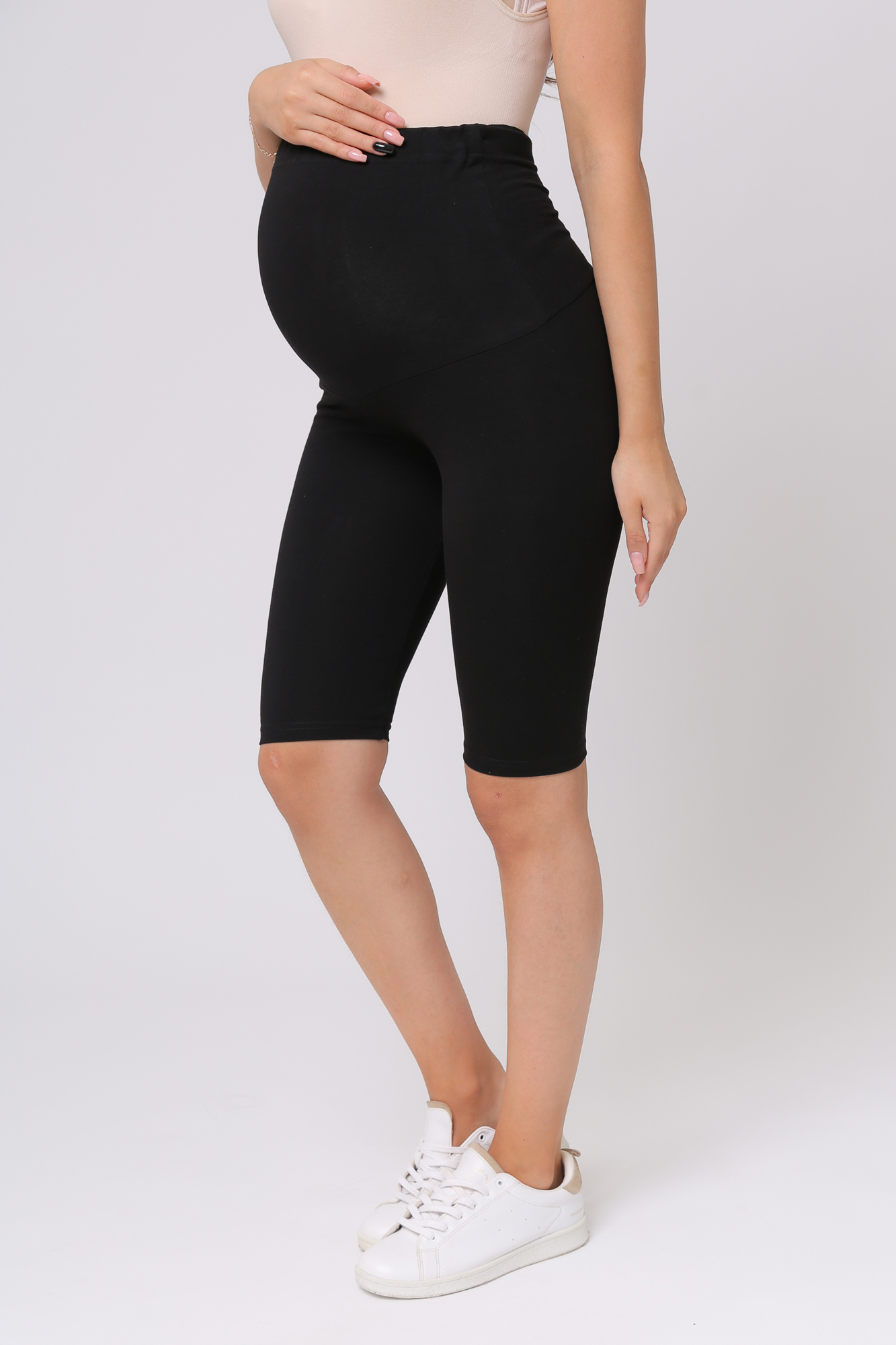 

Шорты для беременных женские СкороМама 01-45022SM черные 44 RU, 01-45022SM