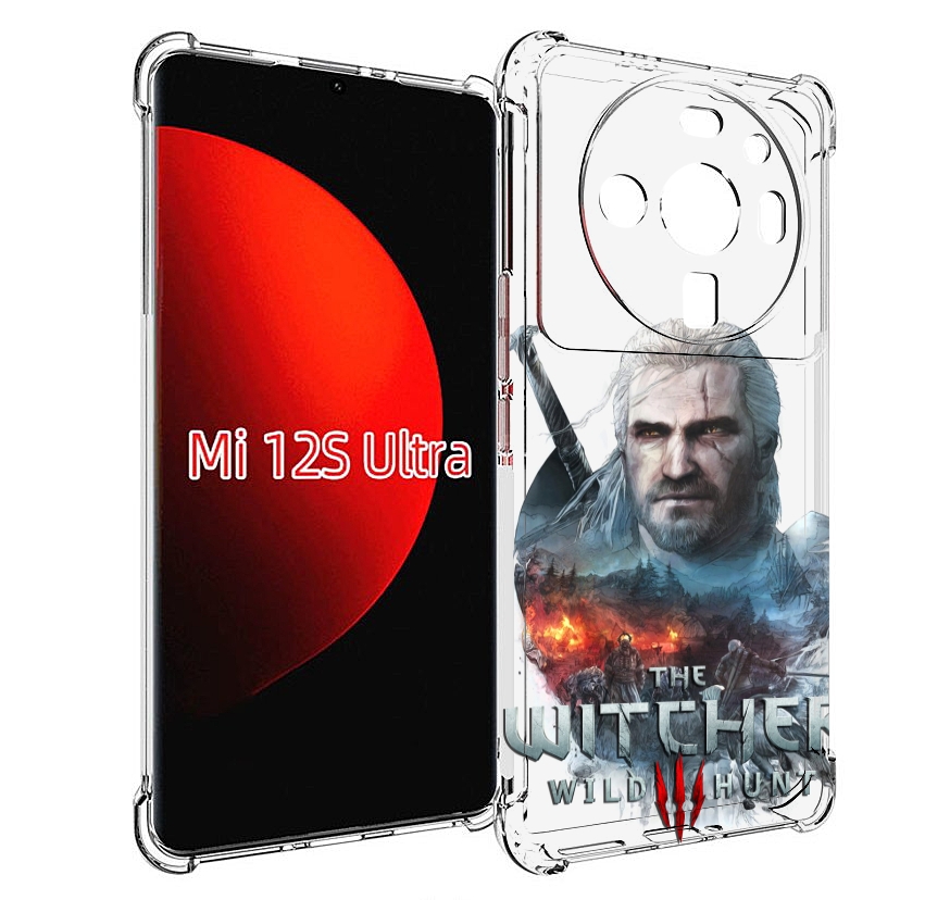 

Чехол MyPads Ведьмак для Xiaomi 12S Ultra, Прозрачный, Tocco