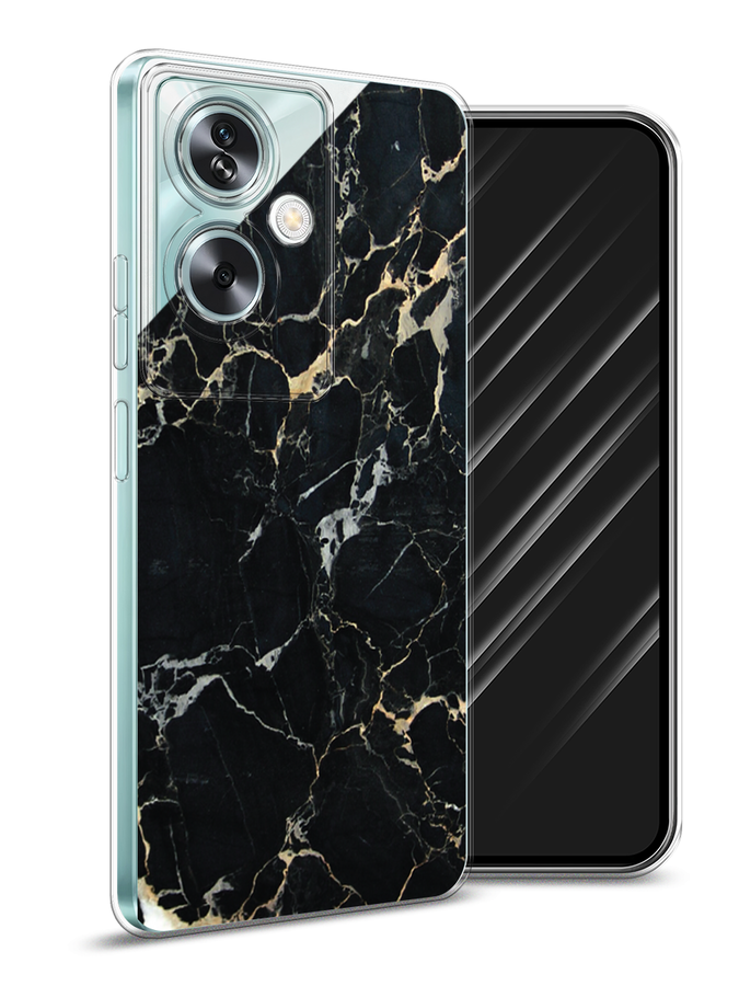 

Чехол Awog на Oppo A79 5G "Черный мрамор уголок", Черный;золотистый, 2515650-1
