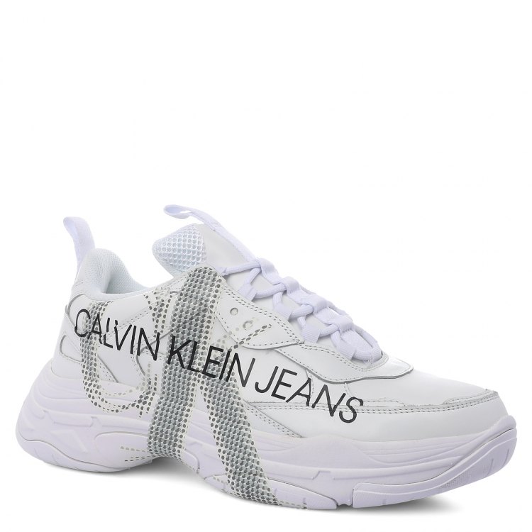 фото Кроссовки мужские calvin klein jeans marquist белые 41 eu