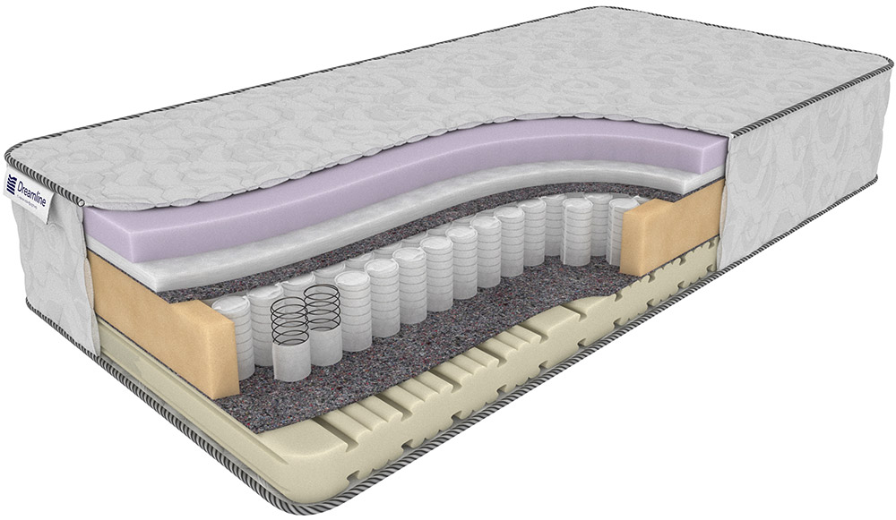 фото Матрас dreamline sky-high middle/soft tfk 140x195 см