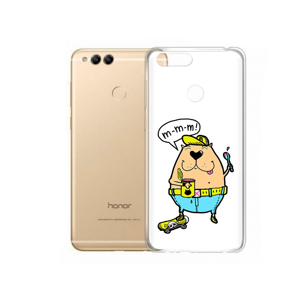 

Чехол MyPads Tocco для Huawei 7X Бобр (PT94112.65.30), Прозрачный, Tocco