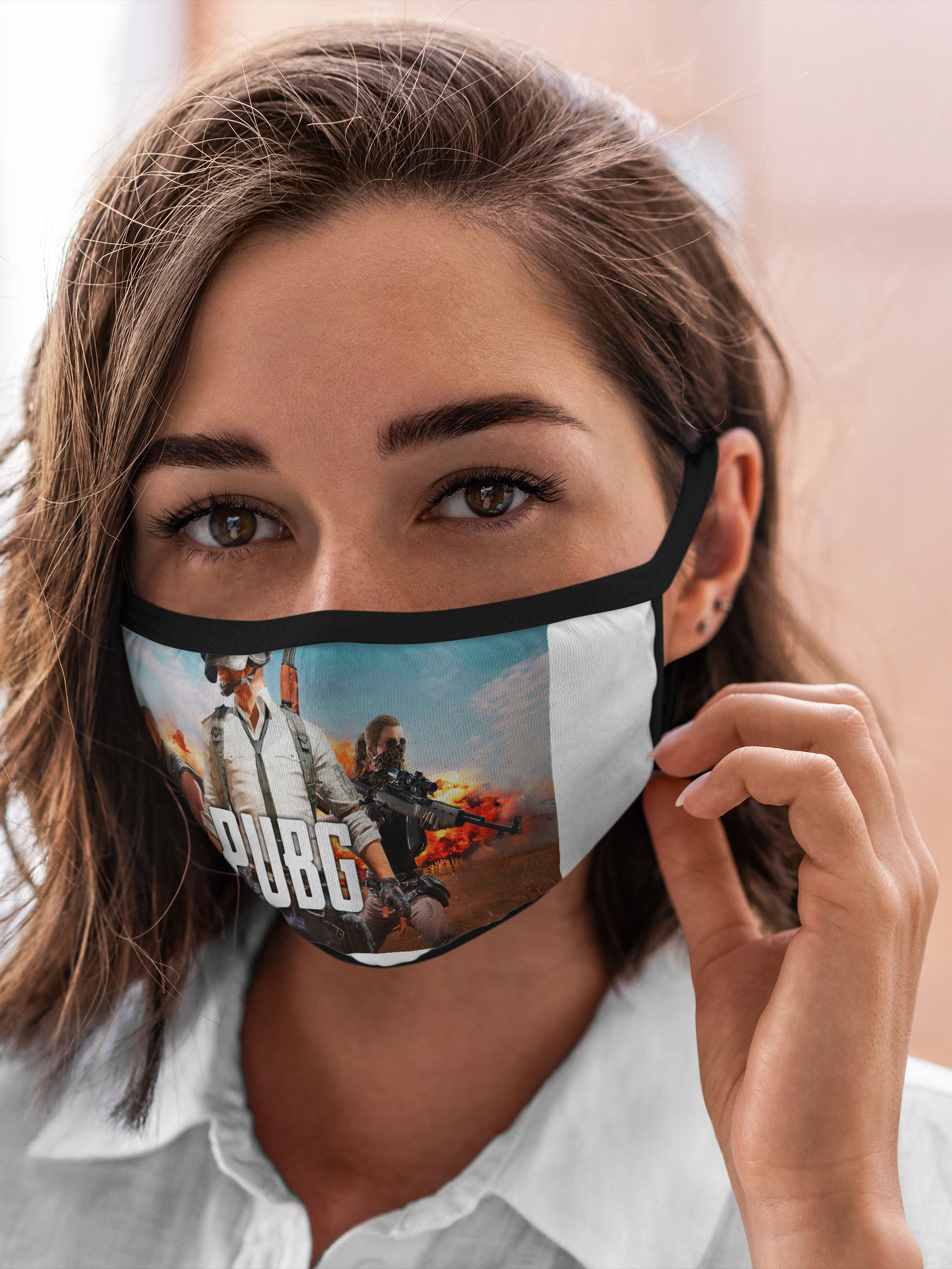 

Многоразовая маска унисекс Burnettie Pubg, Разноцветный, Pubg