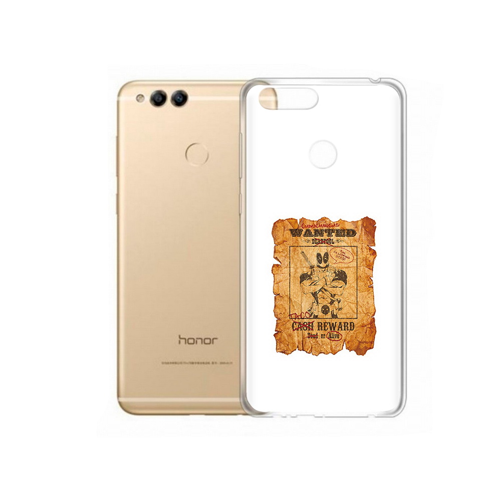 

Чехол MyPads Tocco для Huawei 7X дедпул (PT94112.65.317), Прозрачный, Tocco