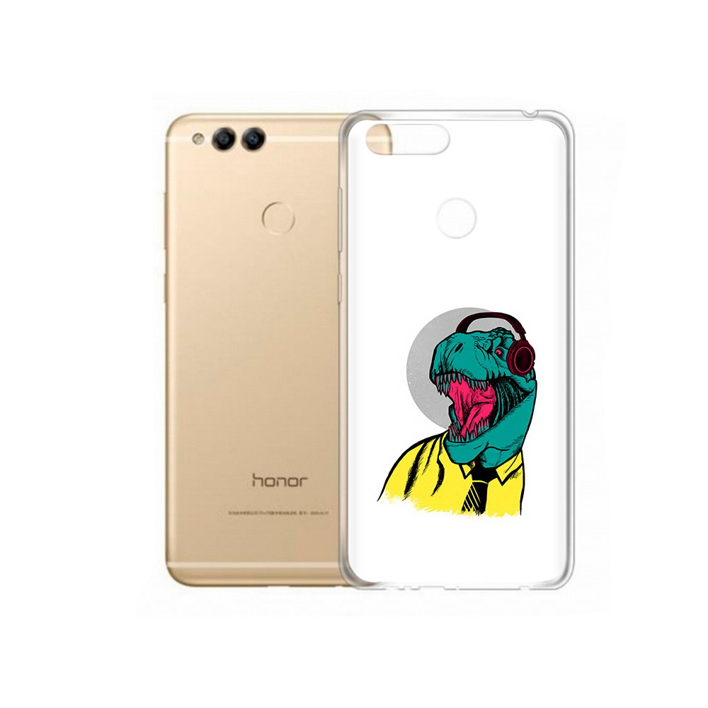 

Чехол MyPads Tocco для Huawei 7X дино (PT94112.65.326), Прозрачный, Tocco