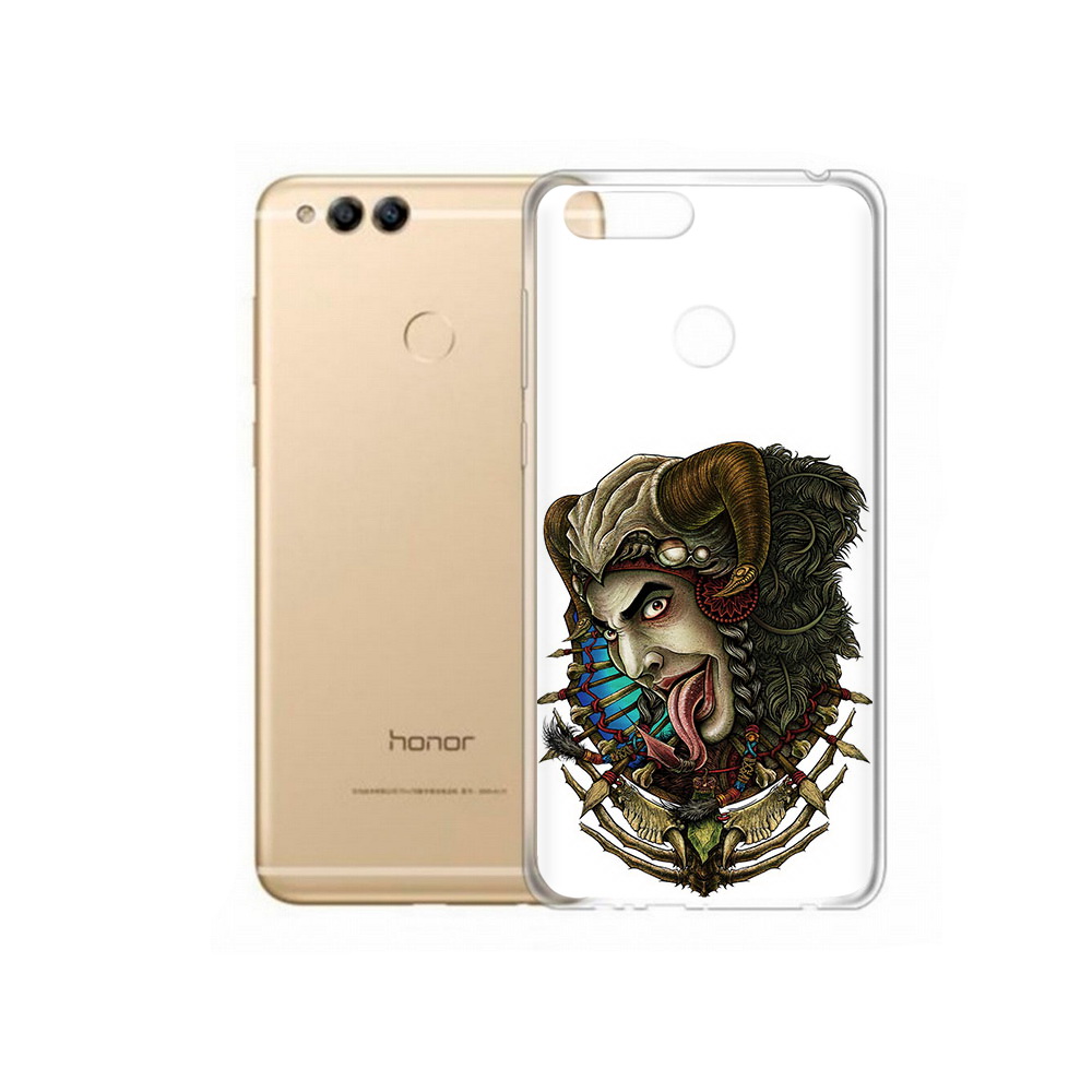 

Чехол MyPads Tocco для Huawei 7X длинный язык (PT94112.65.330), Прозрачный, Tocco