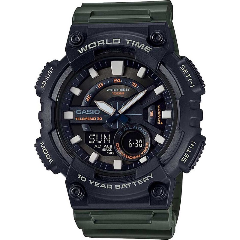 

Наручные часы мужские Casio AEQ110W3A, AEQ110W3A