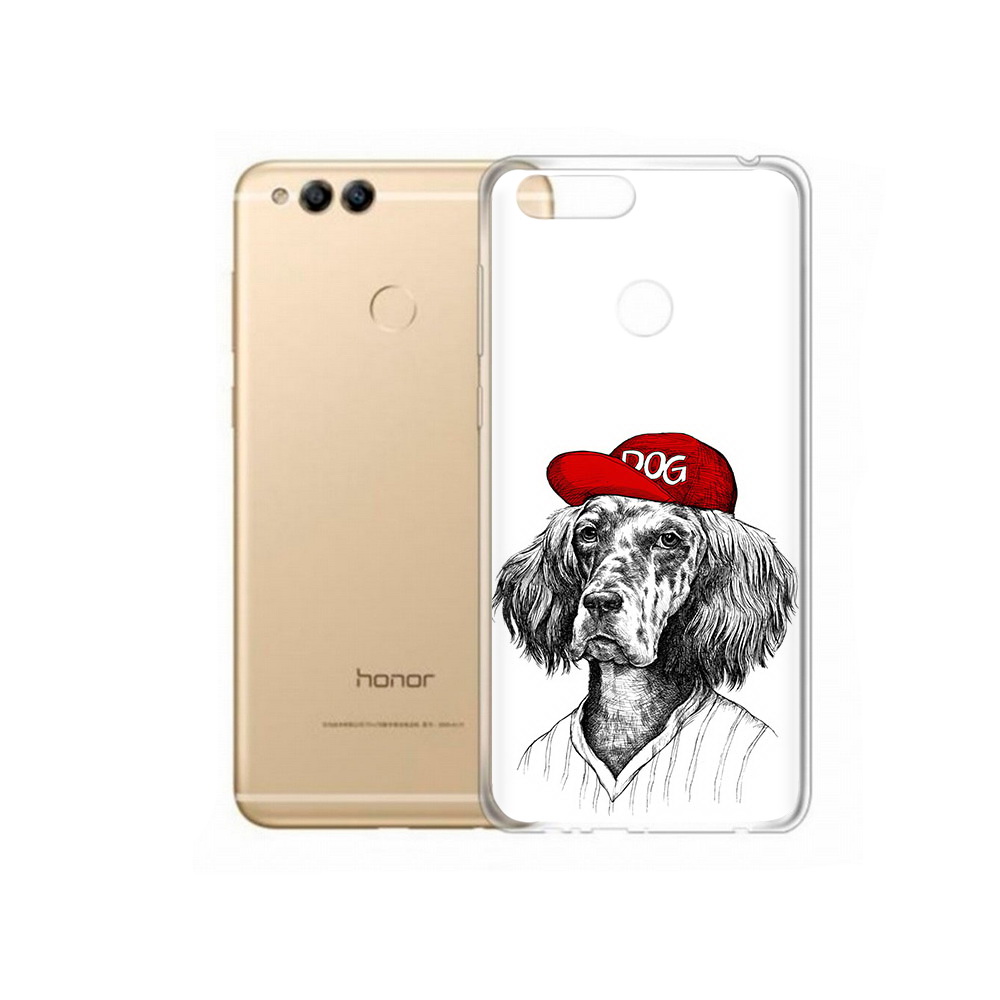

Чехол MyPads Tocco для Huawei 7X дог (PT94112.65.333), Прозрачный, Tocco